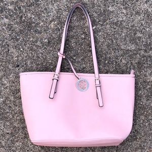 NEW YORK & COMPANY light pink tote